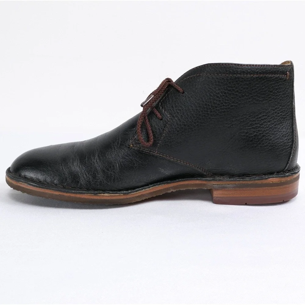 Trask x Harry Rosen Mens 8M Norwegian Elk Leather Chukka Boots Brown 30-6611